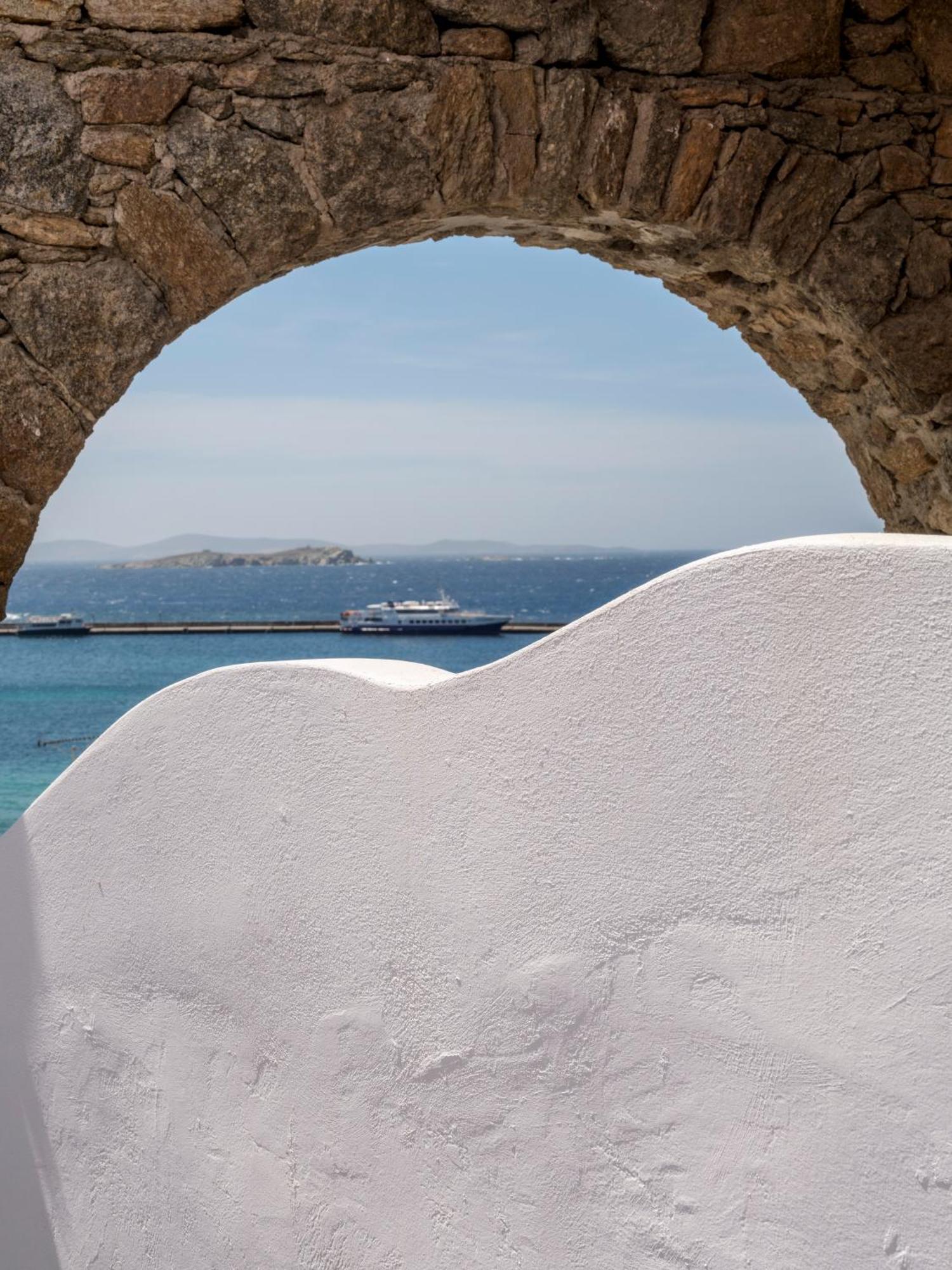 Couette-café Yalos Sunset View Private Mykonos Town
